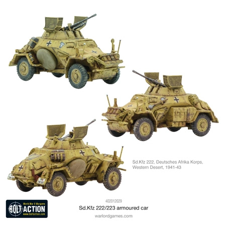 BOLT ACTION Sd.Kfz 222/223 Armoured Car