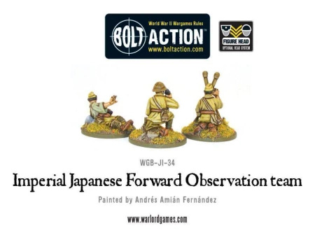 BOLT ACTION Imperial Japanese FOO team