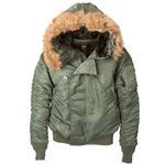 Kurtka Alaska N2B Sage Green ALPHA