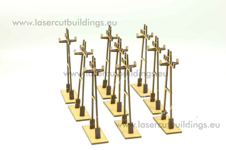 Zestaw słupów III LBH0975 - 1:56 / 28mm