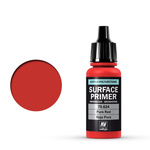 Vallejo 70624 Surface Primer 17 ml. Pure Red