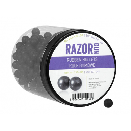 Kule gumowe kal. .50 500szt. RazorGun