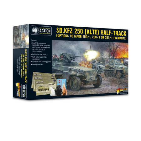 BOLT ACTION Sd.Kfz 250 (Alte) Half-Track (Options for 250/1, 250/9, 250/11)