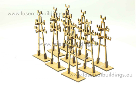 Zestaw słupów I LBH0973 - 1:56 / 28mm