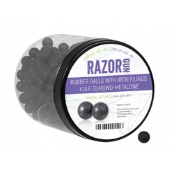 Kule Gumowo-Metalowe kal.43 200szt. RazorGun