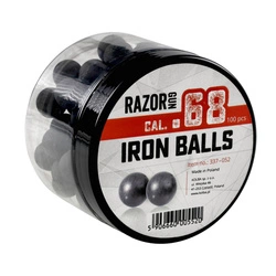 Kule metalowo-gumowe kal. .68 RazorGun 100szt.