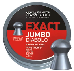 Śrut diabolo JSB Exact Jumbo kal. 5.52 mm 500 szt 