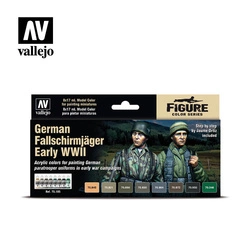 VALLEJO 70185 Model Color Zestaw 8 farb - German Fallschirmjäger Early WWII