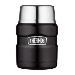 THERMOS Termos obiad. 0,47l z łyżką i kubkiem BLK