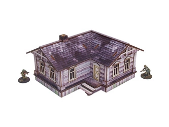 MICRO ART - WW2 Ostfront Village Iwan 's House (1) (28mm)