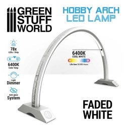 Green Stuff World Lampa LED Hobby Arch Biała