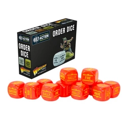 BOLT ACTION Orders Dice Pack - Red
