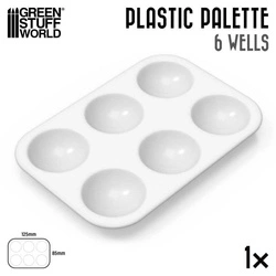 GSW - Plastic Rectangular Mixing Palette