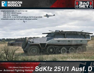 RUBOCON 280019 - SdKfz 251D 3-in-1 Set 1