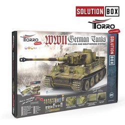 Ammo: Solution Box 01 - WWII German Tanks - Colors and Weathering System