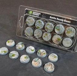 Gamers Grass: Bases Round - Urban Warfare 25mm (10 szt.)