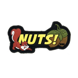 Naszywka 3D PVC Nuts yellow 101 INC