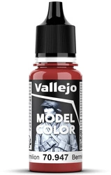 Vallejo: 70.947 - Model Color - Dark Vermilion (18 ml)