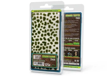 GSW - Static Grass Tufts 2 mm - Dark Green