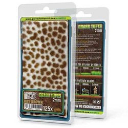 GSW - Static Grass Tufts 2 mm - Dry Brown