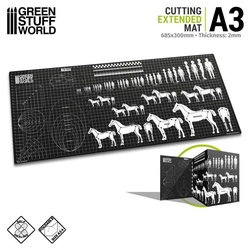 Green Stuff World Scale Cutting Mat A3 Extended