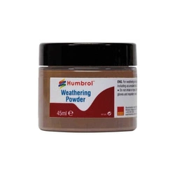 Humbrol AV0019 Weathering Powder 45ml Dark Rust