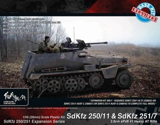 RUBICON 280045 - SdKfz 250/251 Expansion Set- SdKfz 250/11 & 251/7 sPzB 41 AT Rifle