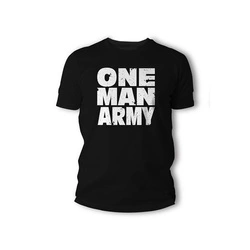 Koszulka ONE MAN ARMY czarna TIGER WOOD