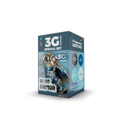 AK Interactive WARGAME COLOR SET. BLUE ARMOR.