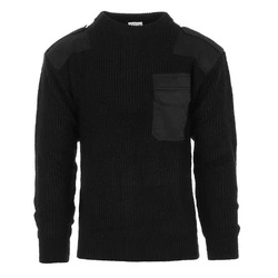 Sweter akrylowy Nato Czarny Fostex