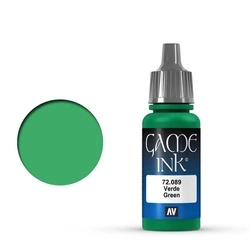 Vallejo: 72.089 - Game Color - Ink - Green (18 ml)