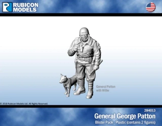 RUBICON 284013 - General George Patton with Willie