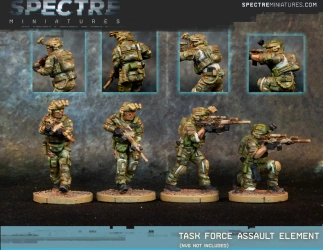 SPECTRE MINIATURES - Task Force Assault Element