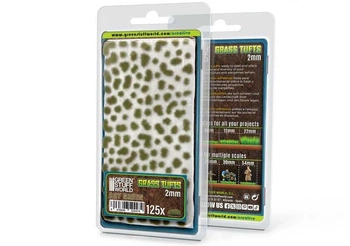 GSW - Static Grass Tufts 2 mm - Dry Green
