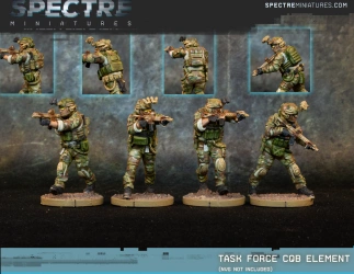 SPECTRE MINIATURES - Task Force CQB Element